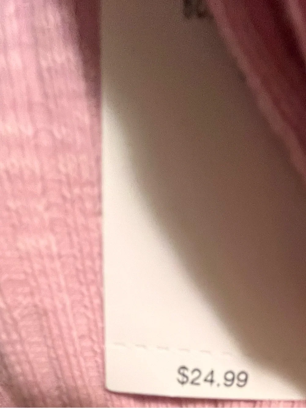 Old Navy Pink Ribbed Button Cardigan - Picture 4 of 6